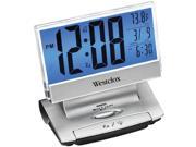 WESTCLOX 72021X Electric LCD Display USB Charging Alarm Clock