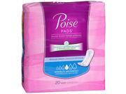 Poise Moderate Absorbency Pads - 6 pks of 20 ct