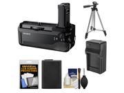 Sony VG-C1EM Vertical Battery Grip for Alpha A7, A7R & A7S Camera with Battery + Charger + Tripod + Accessory Kit