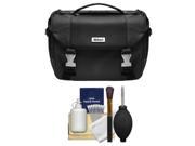 Nikon Deluxe Digital SLR Camera Case - Gadget Bag with 6 Piece Cleaning Kit