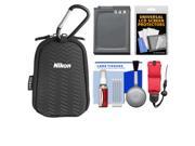 Nikon Coolpix All Weather Sport Digital Camera Case with EN-EL12 Battery + Float Strap + Kit for AW100, AW110, AW120