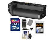 Olympus HLD-7 Power Battery Holder Grip for OM-D E-M1 Digital Camera with 32GB Card + BLN-1 Battery & Charger + Kit