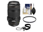 Canon EF 70-300mm f/4-5.6 IS USM Zoom Lens with UV Filter + Lens Cleaning Kit