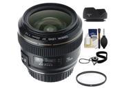 Canon EF 28mm f/1.8 USM Lens with Hood + UV Filter + Accessory Kit