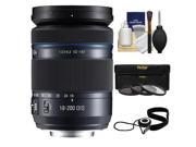 Samsung 18-200mm f/3.5-6.3 NX Movie Pro ED OIS Zoom Lens (Black) with 3 UV/ND8/CPL Filters + Accessory Kit