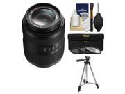 Panasonic Lumix G Vario 45-200mm f/4.0-5.6 OIS Zoom Lens for G Series Cameras with 3 UV/CPL/ND8 Filters + Tripod + Accessory Kit