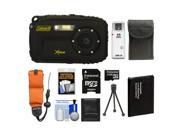 Coleman Xtreme C5WP Shock & Waterproof Digital Camera (Black) with 8GB Card + Battery + Floating Strap + Case + Accessory Kit