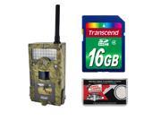 Coleman CHD700M Trail Cam Motion Sensor Digital HD Video Camera with Infrared Night Vision with 16GB Card Kit