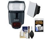 Canon Speedlite 430EX II Flash with Soft Box Diffuser + Accessory Kit