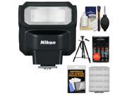 Nikon SB-300 AF Speedlight Flash with Batteries & Charger + Tripod + Cleaning & Accessory Kit