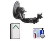 Sony Proforma PF-VCT-SC1 Action Cam Suction Cup Mount with NP-BX1 Battery + Cleaning Kit