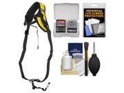Nikon AN-SBR2 BlackRapid Quick-Draw Sling Strap with Cleaning & Accessory Kit