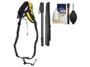 Nikon AN-SBR2 BlackRapid Quick-Draw Sling Strap with Monopod + Cleaning & Accessory Kit