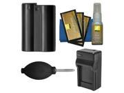 Essentials Bundle for Nikon D7000, D7100, D610, D800, D800E Camera with EN-EL15 Battery & Charger + Cleaning Kit