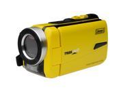 Coleman CVW20HD Waterproof HD Digital Video Camera Camcorder Yellow