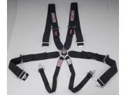 G FORCE 7101BK Pro Series Camlock 6 Point Individual Harness