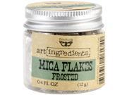 Art Ingredients Mica Flakes 1oz-frosted