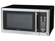 Avanti MT16K3S 1.6 CF Touch Microwave Black w Stainless Steel Door Front and Handle