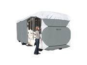 Classic Accessories 70663 PolyPro III Deluxe Class A RV Cover Grey Model 6