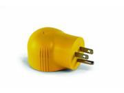 Camco 55325 15 Amp Male 30 Amp Female 90 Degree Electrical Adapter