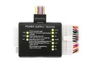 20 / 24-pin Power Supply Tester for ATX / SATA / HDD, Black 20 / 24-pin Power Supply Tester for ATX / SATA / HDD, Black