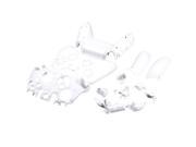 SODIAL White Controller Shell Case Cover Replacement Kit for