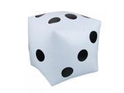 THZY 2 pcs. White Large Inflatable Dice Favors Pool Toys