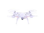 SODIAL Syma X5SC-1 2.4G 6 Axis GYRO HD Camera RC Quadcopter RTF RC Helicopter with 2.0MP Camera(Include 4GB Card) White Color + Extra 600mAh Battery (5pcs Batte