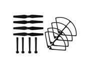 SODIAL For Syma X8C X8W Quadcopter propellers landing skid propeller guard