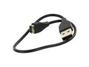 SODIAL USB Charging Charger Cable Cord for Fitbit CHARGE HR Smart Watch Black