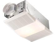 NUTONE 665RP 70 CFM Ceiling Exhaust Fan w Light and 1300 Watt Heater