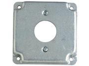 T B RS 11 4 Steel Square Box Surface Cover 1 Single Receptacle Qty 50