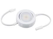 American Lighting MVP 1 WH B LED Puck Light w 6 Lead Wire White