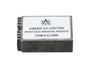 American Lighting ALTR80B 80 Watt Electronic Transformer 12V