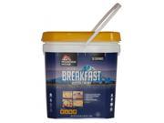 Mountain House Just in Case Breakfast Bucket 4 Pouches of Scrambled Eggs with Ham Peppers 4 Pouches of Scrambled Egg