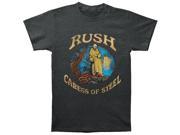 Rush Men's Caress Of Steel Charcoal Tee Slim Fit T-shirt 