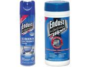 Endust NOZMSASKIT 2 Pack Anti Static Cleaning Kit with 70 Ct Wipes And Electronics Cleaner