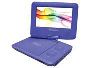 Swivel Screen Portable DVD Player in Purple