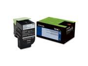 70C10K0 Toner (LEX-701K) 1000 Page-Yield Black 70C10K0 Toner (LEX-701K) 1000 Page-Yield Black