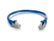 C2G 15FT CAT6 SNAGLESS SHIELDED STP NETWORK PATCH CABLE BLUE