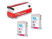 OWS® 2PK Compatible Ink Cartridge for HP C4837AN HP 11 Magenta Compatible Ink Cartridge HP CP1700's HP Businessjet 1100/2200/2600 OWS® 2PK Compatible Ink Cartridge for HP C4837AN HP 11 Magenta Compatible Ink Cartridge HP CP1700's HP Businessjet 1100/2200/2600