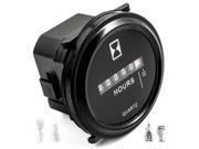 Waterproof 2 Quartz Round Hour Meter Gauge for Marine Boat Engine Automotive Motorcycle ATV Snowmobile John Deere Fork Lift CAT Tractor Generator Engine Mower Waterproof 2 Quartz Round Hour Meter Gauge for Marine Boat Engine Automotive Motorcycle ATV Snowmobile John Deere Fork Lift CAT Tractor Generator Engine Mower