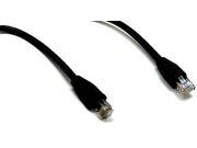 75 Foot Ethernet Network Patch Cable Cat5e UTP Black