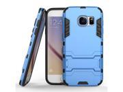 Armor Series Samsung Galaxy S7 Case TPU and PC 2 in 1 Kickstand Protective Cover Finish Case for Samsung Galaxy S7 (Blue)