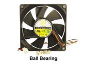 92mm 15mm Case Fan 12V DC 34.8CFM PC Computer Cooling Ball Brg 2Wire 317a*
