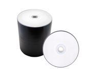 300 White Inkjet HUB Printable DVD R 16x Blank Disc