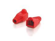 100 Pcs LOT Red CAT5 CAT5E CAT6 RJ45 Plug Connector End Boot Cap Snagless