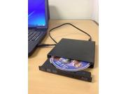 USB External 6x Blu Ray Player DVD CD Burner PC Laptop Black All Brand