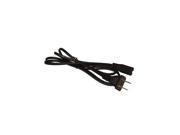 US 2 prong Prongs AC Power Cord Cable for SONY PS2 Playstation PS3 slim