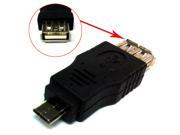 HQmade Micro B USB Connector Connector Adapter Converter Male to Female
